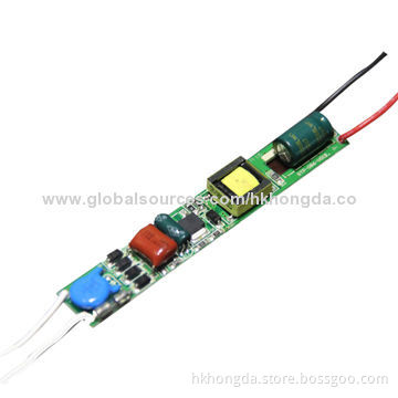 Isolated LED tube driver for T8 T10 with EMC, CE, FCC and RoHS certifications